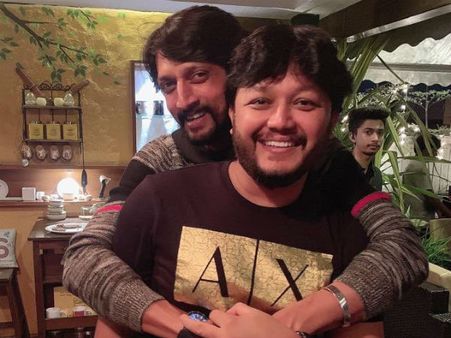 ಸುದೀಪ್ ಹುಟ್ಟುಹಬ್ಬವನ್ನ ವಿಶೇಷವಾಗಿಸಿದ ಗಣೇಶ್-ರವಿಶಂಕರ್ ಗೌಡ