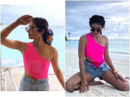 ಮಾಲ್ಡೀವ್ಸ್ ಪ್ರವಾಸದಲ್ಲಿ 'ಪೈಲ್ವಾನ್' ರಾಣಿ ಆಕಾಂಕ್ಷ ಸಿಂಗ್