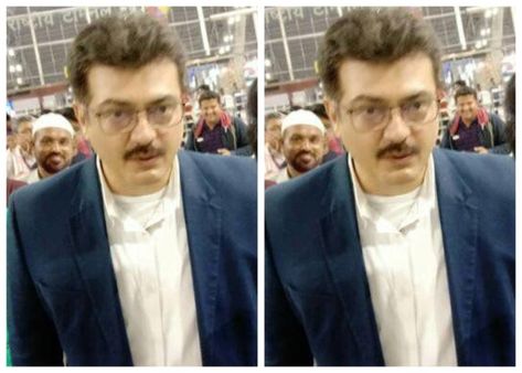 ಏರ್ ಪೋರ್ಟ್ ನಲ್ಲಿ ಕ್ಲಿಕ್ಕಿಸಿದ್ದ ನಟ ಅಜಿತ್ ಫೋಟೋ ವೈರಲ್