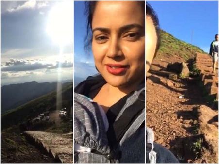 2 ತಿಂಗಳ ಮಗುವಿನೊಂದಿಗೆ ಕರ್ನಾಟಕದ ಅತಿ ಎತ್ತರದ ಬೆಟ್ಟ ಏರಿದ ನಟಿ ಸಮೀರಾ ರೆಡ್ಡಿ.!