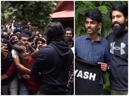 ಮನೆ ಮುಂದೆ ನೆರೆದಿದ್ದ ಕೇರಳ ಅಭಿಮಾನಿಗಳನ್ನು ನೋಡಿ ರಾಕಿ ಭಾಯ್ ಮಾಡಿದ್ದೇನು?