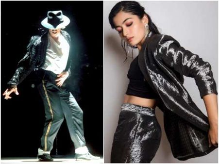 ಮೈಕಲ್ ಜಾಕ್ಸನ್ ಸ್ಟೈಲ್ ನಲ್ಲಿ ರಶ್ಮಿಕಾ ಮಂದಣ್ಣ