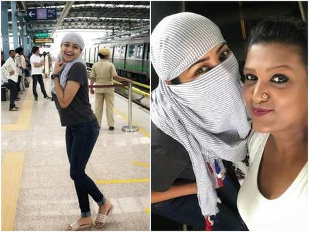 ಮೆಟ್ರೋ ಪ್ರಯಾಣ ಮಾಡಿ, ಆಸೆ ಈಡೇರಿಸಿಕೊಂಡ ರಚಿತಾ