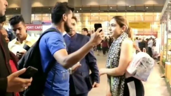 ಸೆಲ್ಫಿಗಾಗಿ ಹತ್ತಿರ ಬಂದ ಅಭಿಮಾನಿ: ಚರ್ಚೆ ಆಗ್ತಿದೆ ಸಾರಾ ಅಲಿ ಖಾನ್ ನಡೆದುಕೊಂಡ ರೀತಿ!