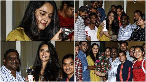 ಅಭಿಮಾನಿಗಳ ಜೊತೆ ಹುಟ್ಟುಹಬ್ಬ ಆಚರಿಸಿಕೊಂಡ ನಟಿ ಅನುಷ್ಕಾ ಶೆಟ್ಟಿ