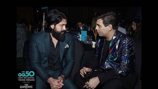 ರಾಕಿಂಗ್ ಸ್ಟಾರ್ ಜೊತೆ ಬಾಲಿವುಡ್ ನಿರ್ದೇಶಕ ಕರಣ್ ಜೋಹರ್