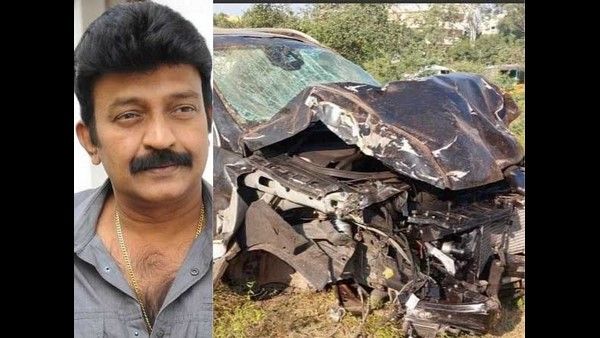 ಹೆದ್ದಾರಿಯಲ್ಲಿ ನಡೆಯಿತು ಭೀಕರ ಅಪಘಾತ: ನಟ ರಾಜಶೇಖರ್ ಗ್ರೇಟ್ ಎಸ್ಕೇಪ್