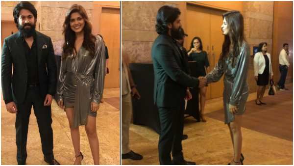 ರಾಕಿ ಭಾಯ್ ಭೇಟಿ ಮಾಡಿದ 'ರಾಬರ್ಟ್' ಕ್ವೀನ್ ಆಶಾ ಭಟ್