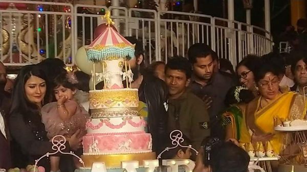 ಯಶ್ ಮಗಳ ಬರ್ತ್ ಡೇ ಪಾರ್ಟಿಯಲ್ಲಿ ದರ್ಶನ್, ಪುನೀತ್