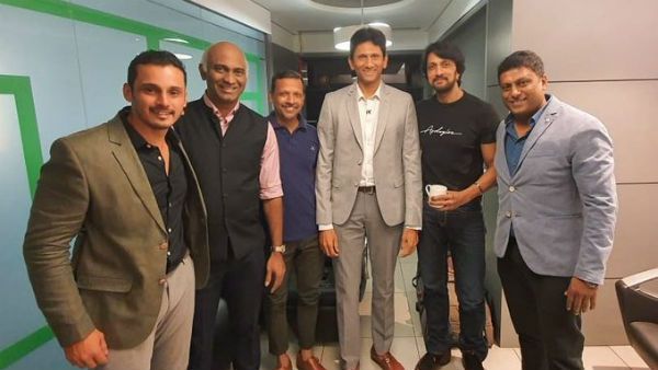 ಕ್ರಿಕೆಟರ್ಸ್ ಮುಂದೆ ಹಾಜರ್ ಆದ ಸುದೀಪ್, ಸಲ್ಮಾನ್ ಭಾಯ್.!