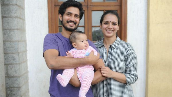 ಮುದ್ದಾದ ಮಗಳು ಜಾನಕಿ ಜೊತೆ ಕಾಣಿಸಿಕೊಂಡ ನಟಿ ಶ್ರುತಿ ಹರಿಹರನ್