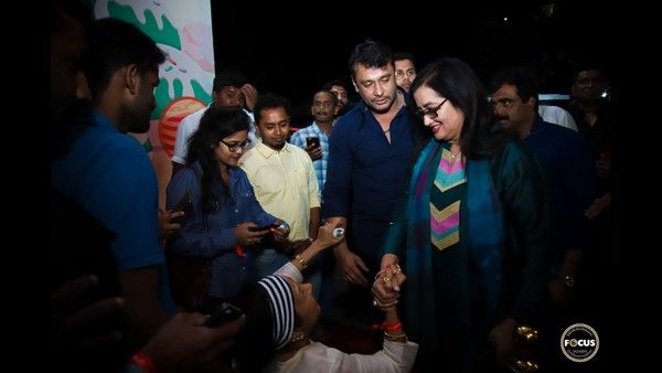 ವೀಲ್ ಚೇರ್ ನಲ್ಲಿ ಬಂದು ಐರಾಗೆ ಆಶೀರ್ವಾದ ಮಾಡಿದ ಜಯಂತಿ