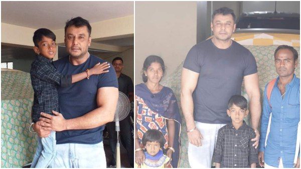 ಕಿಡ್ನಿ ವೈಫಲ್ಯದಿಂದ ಬಳಲುತಿದ್ದ ಪುಟ್ಟ ಅಭಿಮಾನಿಯ ಆಸೆ ಈಡೇರಿಸಿದ ಡಿ ಬಾಸ್