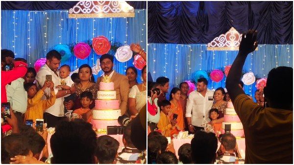 ಗೆಳೆಯನ ಮಗುವಿನ ನಾಮಕರಣ ಸಂಭ್ರಮದಲ್ಲಿ ಡಿ ಬಾಸ್ ದರ್ಶನ್