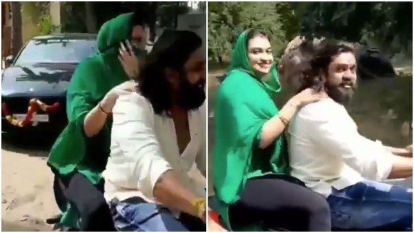 ಪತ್ನಿ ಜೊತೆ ಬೈಕಲ್ಲಿ ಹೊರಟ ಧ್ರುವ ಸರ್ಜಾ ಸರಳತೆಗೆ ಅಭಿಮಾನಿಗಳು ಫಿದಾ