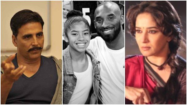 ಬಾಸ್ಕೆಟ್ ಬಾಲ್ ದಂತಕಥೆ ಬ್ರ್ಯಾಂಟ್ ದುರ್ಮರಣ: ಕಂಬನಿ ಮಿಡಿದ ಬಾಲಿವುಡ್ ಸ್ಟಾರ್ಸ್