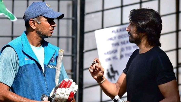 'ದಿ ವಾಲ್' ರಾಹುಲ್ ದ್ರಾವಿಡ್ ರಿಗೆ ಸುದೀಪ್ ಪ್ರೀತಿಯ ಕೋರಿಕೆ