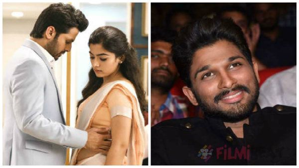 'ಆಲ್ ರೌಂಡರ್' ರಶ್ಮಿಕಾ ಮತ್ತು ನಿತಿನ್ ಗೆ ಶುಭಾಶಯ ತಿಳಿಸಿದ ಅಲ್ಲು ಅರ್ಜುನ್