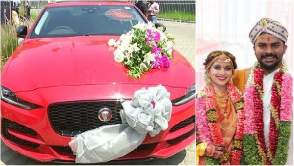 ದಾಂಪತ್ಯ ಜೀವನಕ್ಕೆ ಕಾಲಿರಿಸಿದ ಚಂದನ್-ನಿವೇದಿತಾಗೆ ದುಬಾರಿ ಜಾಗ್ವಾರ್ ಕಾರು ಗಿಫ್ಟ್.!