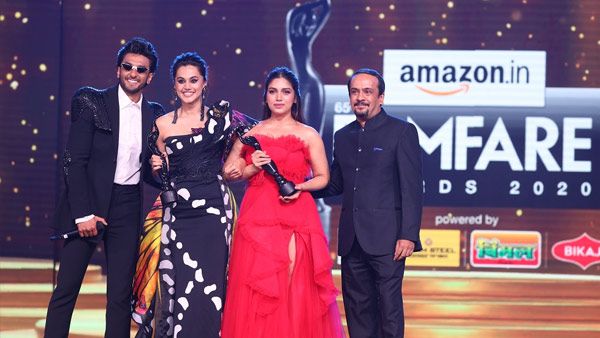 ಫಿಲ್ಮ್ ಫೇರ್ ಅದ್ದೂರಿ ಕಾರ್ಯಕ್ರಮದ ಚೆಂದದ ಕ್ಷಣಗಳು