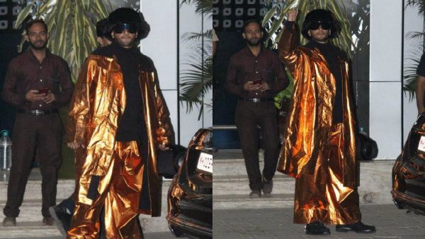 ಮತ್ತೆ ವಿಚಿತ್ರ ಉಡುಪು ತೊಟ್ಟ ರಣ್ವೀರ್ ಸಿಂಗ್: ಫ್ಯಾಶನ್ ಗೆ 'ಬಿಗ್ ಜೋಕರ್'.!