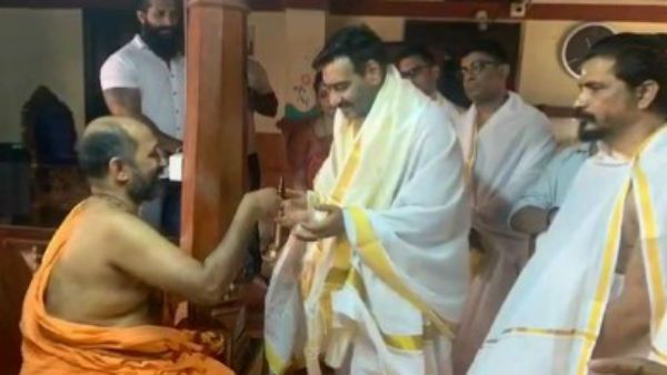 ಕುಕ್ಕೆ ಸುಬ್ರಹ್ಮಣ್ಯ ದೇವಾಲಯಕ್ಕೆ ಭೇಟಿ ಕೊಟ್ಟ ಅಜಯ್ ದೇವ್ಗನ್