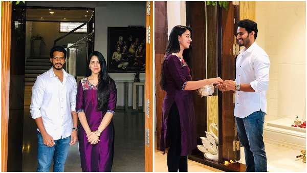 ಲಾಕ್ ಡೌನ್ ನಡುವೆಯೂ ಭಾವಿ ಪತ್ನಿ ಭೇಟಿಯಾದ ನಿಖಿಲ್: ಇದೇಗೆ ಸಾಧ್ಯ ಎಂದು ನೆಟ್ಟಿಗರ ಪ್ರಶ್ನೆ