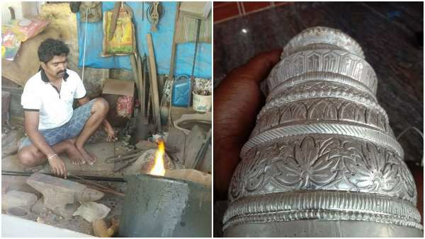 ಕುಲುಮೆ ಕೆಲಸ ಮಾಡಿ ಅಪ್ಪಯ್ಯಂಗೆ ಸಹಾಯ ಮಾಡುತ್ತಿರುವ ರವಿ ಬಸ್ರೂರ್: ವಿಡಿಯೋ ವೈರಲ್