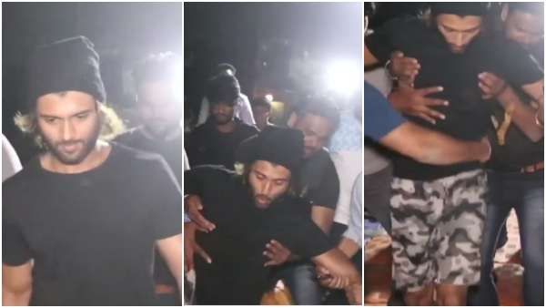 ಏರ್ಪೋರ್ಟ್ ನಲ್ಲಿ ಜಾರಿದ ವಿಜಯ್ ದೇವರಕೊಂಡ: ನೆಟ್ಟಿಗರಿಂದ ಸಖತ್ ಟ್ರೋಲ್