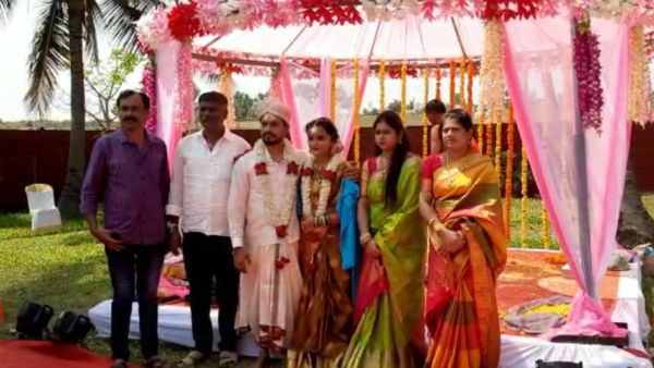 ಲಾಕ್ ಡೌನ್ ನಡುವೆ ಹಸೆಮಣೆ ಏರಿದ ಸ್ಯಾಂಡಲ್ ವುಡ್ ಜೋಡಿ