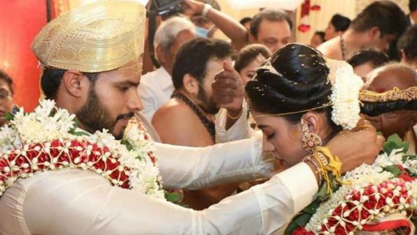 ದಾಂಪತ್ಯ ಜೀವನಕ್ಕೆ ಕಾಲಿಟ್ಟ ನಿಖಿಲ್-ರೇವತಿಗೆ ಶುಭಹಾರೈಸಿದ ಸ್ಯಾಂಡಲ್ ವುಡ್ ಸ್ಟಾರ್ಸ್