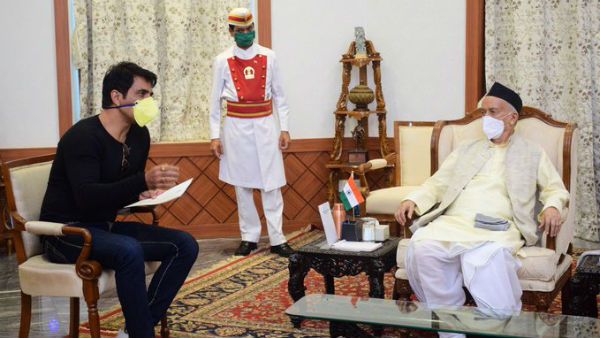 ಸೋನು ಸೂದ್ ಸೇವೆ ಮೆಚ್ಚಿ ರಾಜಭವನಕ್ಕೆ ಆಹ್ವಾನಿಸಿದ ಮಹಾರಾಷ್ಟ್ರ ರಾಜ್ಯಪಾಲ