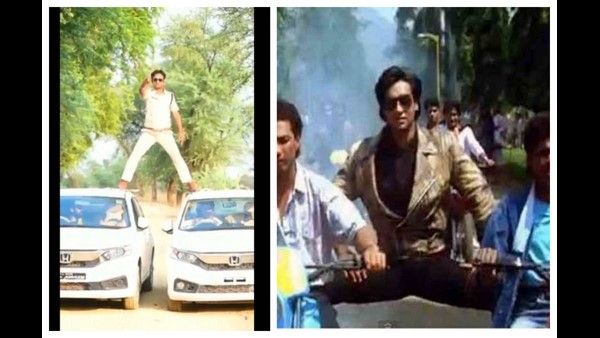 ಅಜಯ್ ದೇವಗನ್ ರೀತಿ ಸರ್ಕಸ್ ಮಾಡಿ 'ಸಿಂಗಂ' ಆಗಲು ಹೊರಟ ಪೊಲೀಸಪ್ಪ!: ವೈರಲ್ ವಿಡಿಯೋ