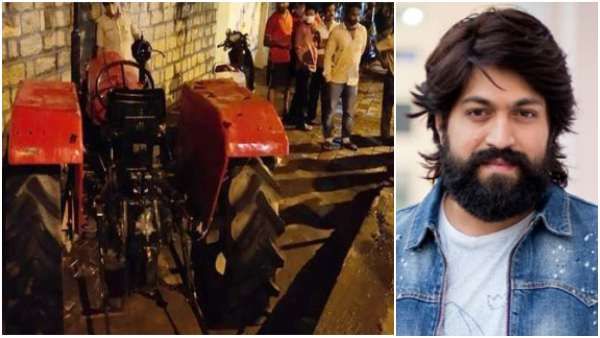 ರಾಕಿಂಗ್ ಸ್ಟಾರ್ ಯಶ್ ಮನೆ ಕಾಂಪೌಂಡ್ ಗೆ ಟ್ರ್ಯಾಕ್ಟರ್ ಡಿಕ್ಕಿ