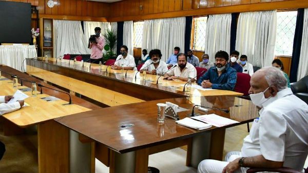 ಸಿನಿಮಾ ಚಿತ್ರೀಕರಣ, ಪ್ರದರ್ಶನಕ್ಕೆ ಅನುಮತಿಗಾಗಿ ಮುಖ್ಯಮಂತ್ರಿಗೆ ನಿಯೋಗ ಮನವಿ