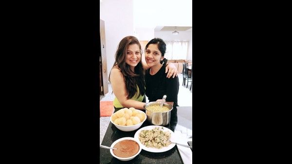 ಜನ್ಮದಿನದ ನೆಪದಲ್ಲಿ ಮತ್ತೆ ಪಾನಿಪುರಿ ತಿಂದು ಸಂಭ್ರಮಿಸಿದ 'ನಿಧಿಮಾ'