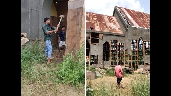 ಸಿನಿಮಾ ಸೆಟ್ ಹಾಳು: ಭಜರಂಗದಳ ಜಿಲ್ಲಾಧ್ಯಕ್ಷನ ಬಂಧನ