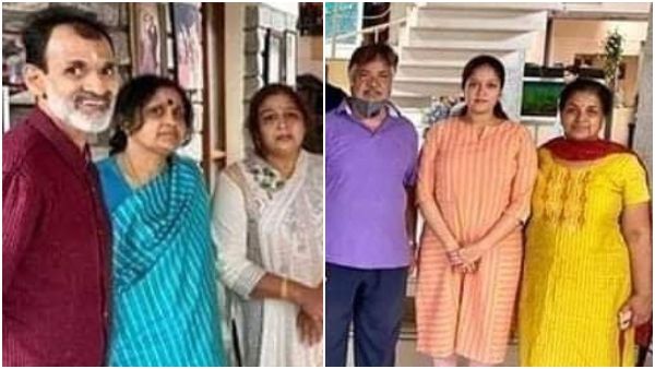 ಮೇಘನಾ ರಾಜ್ ಭೇಟಿಯಾಗಿ ಧೈರ್ಯ ತುಂಬಿದ ರಾಘವೇಂದ್ರ ರಾಜ್ ಕುಮಾರ್ ಕುಟುಂಬ