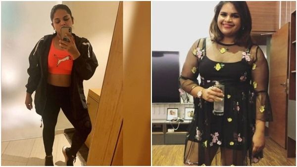 ಲಾಕ್ ಡೌನ್ ನಲ್ಲಿ ಬಳಕುವ ಬಳ್ಳಿಯಂತಾಗಿ ಅಚ್ಚರಿ ಮೂಡಿಸಿದ ಗುಂಡಗಿದ್ದ ಹಾಸ್ಯನಟಿ ವಿದ್ಯುಲ್ಲೇಖಾ