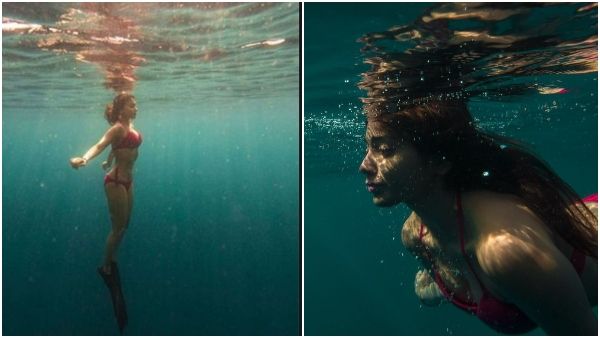 ನಟಿ ಶ್ರೀಯಾ ಶರಣ್ ಬಿಕಿನಿ ಅಂಡರ್ ವಾಟರ್ ಫೋಟೋ ವೈರಲ್