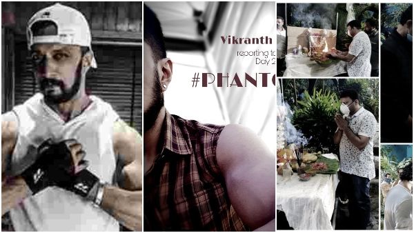ಕೊರೊನಾ ಹಾವಳಿಯ ನಡುವೆಯೂ 'ಫ್ಯಾಂಟಮ್' ಚಿತ್ರೀಕರಣ ಪ್ರಾರಂಭ: ಫೋಟೋ ಹಂಚಿಕೊಂಡ ಸುದೀಪ್