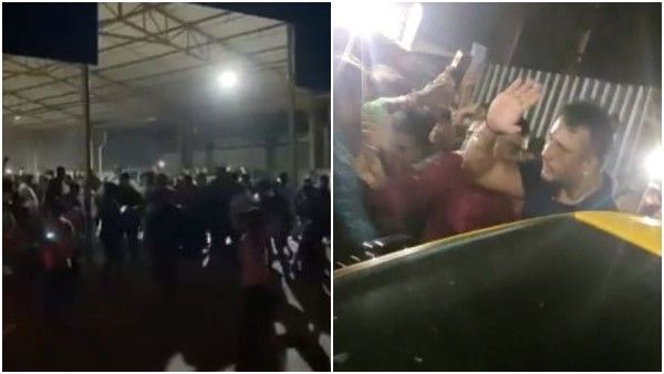 ಶಾಸಕ ಶಾಮನೂರು ಶಿವಶಂಕರಪ್ಪ ಮನೆಗೆ ದರ್ಶನ್ ಭೇಟಿ: ಡಿ ಬಾಸ್ ನೋಡಲು ಮುಗಿಬಿದ್ದ ಅಭಿಮಾನಿಗಳು