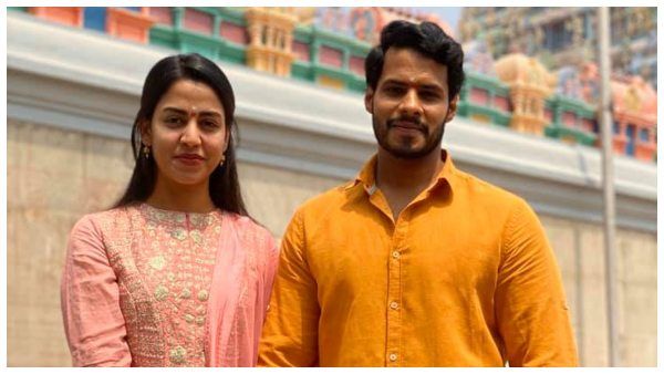 ಹೊಸ ಮನೆ ಕಟ್ಟಿಸಲು ಭೂಮಿ ಪೂಜೆ ಮಾಡಿದ ನಿಖಿಲ್ ಕುಮಾರಸ್ವಾಮಿ ದಂಪತಿ