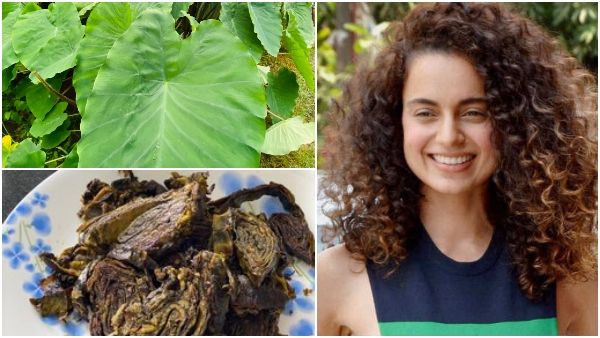 ಕರಾವಳಿ-ಮಲೆನಾಡಿನ ವಿಶೇಷ ಖಾದ್ಯಕ್ಕೆ ಕಂಗನಾ ಫಿದಾ: ಪತ್ರೊಡೆ ಸವಿದು ನಟಿ ಹೇಳಿದ್ದೇನು?