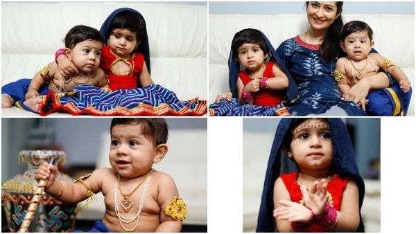 ರಾಧಾ ಕೃಷ್ಣ ಆಗಿ ಮಿಂಚಿದ ಯಶ್-ರಾಧಿಕಾ ಮುದ್ದು ಮಕ್ಕಳು