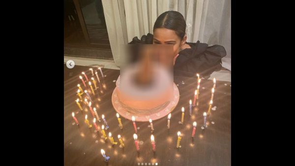 ಗುಪ್ತಾಂಗ ಹೋಲುವ ಕೇಕ್‌ ಕತ್ತರಿಸಿ ಹಿಗ್ಗಾ-ಮುಗ್ಗಾ ಬೈಸಿಕೊಂಡ ನಟಿ