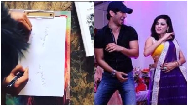 ಸುಶಾಂತ್ ಏಕಕಾಲಕ್ಕೆ ಎರಡೂ ಕೈಗಳಿಂದ ಬರೆಯುತ್ತಿರುವ ವಿಡಿಯೋ ವೈರಲ್: 'ಮೇಧಾವಿ' ಎಂದ ಸಹೋದರಿ
