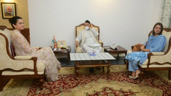 ರಾಜ್ಯಪಾಲರು ನನ್ನನ್ನು ಮಗಳಂತೆ ಕಂಡರು: ನಟಿ ಕಂಗನಾ ರಣಾವತ್