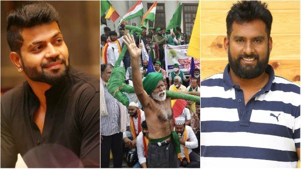 ರೈತರ ಹೋರಾಟ ಬೆಂಬಲಿಸಿದ ನಿರ್ದೇಶಕ ಸುನಿ, ವಿನೋದ್ ಪ್ರಭಾಕರ್