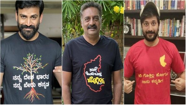 'ನಂಗೆ ಹಿಂದಿ ಗೊತ್ತಿಲ್ಲ ಹೋಗ್ರೋ': ಕನ್ನಡ ಸ್ವಾಭಿಮಾನ ಪ್ರದರ್ಶಿಸಿದ ನಟರು